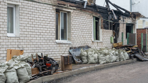 Professional Fire Damage Assessment technician working in Norwood, OH